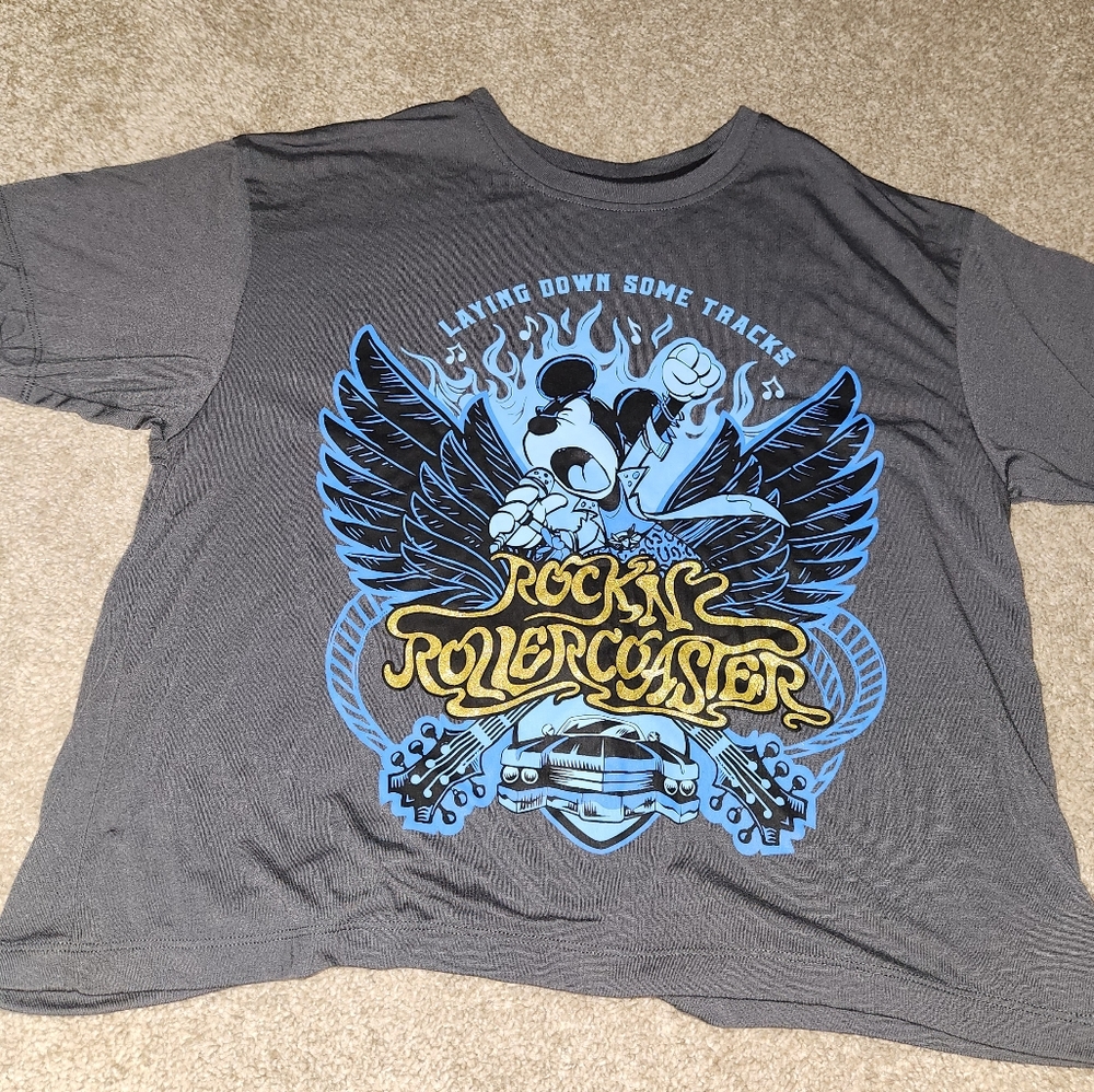 EUC Disney Hollywood Studios Rock'n Rollercoaster Shirt